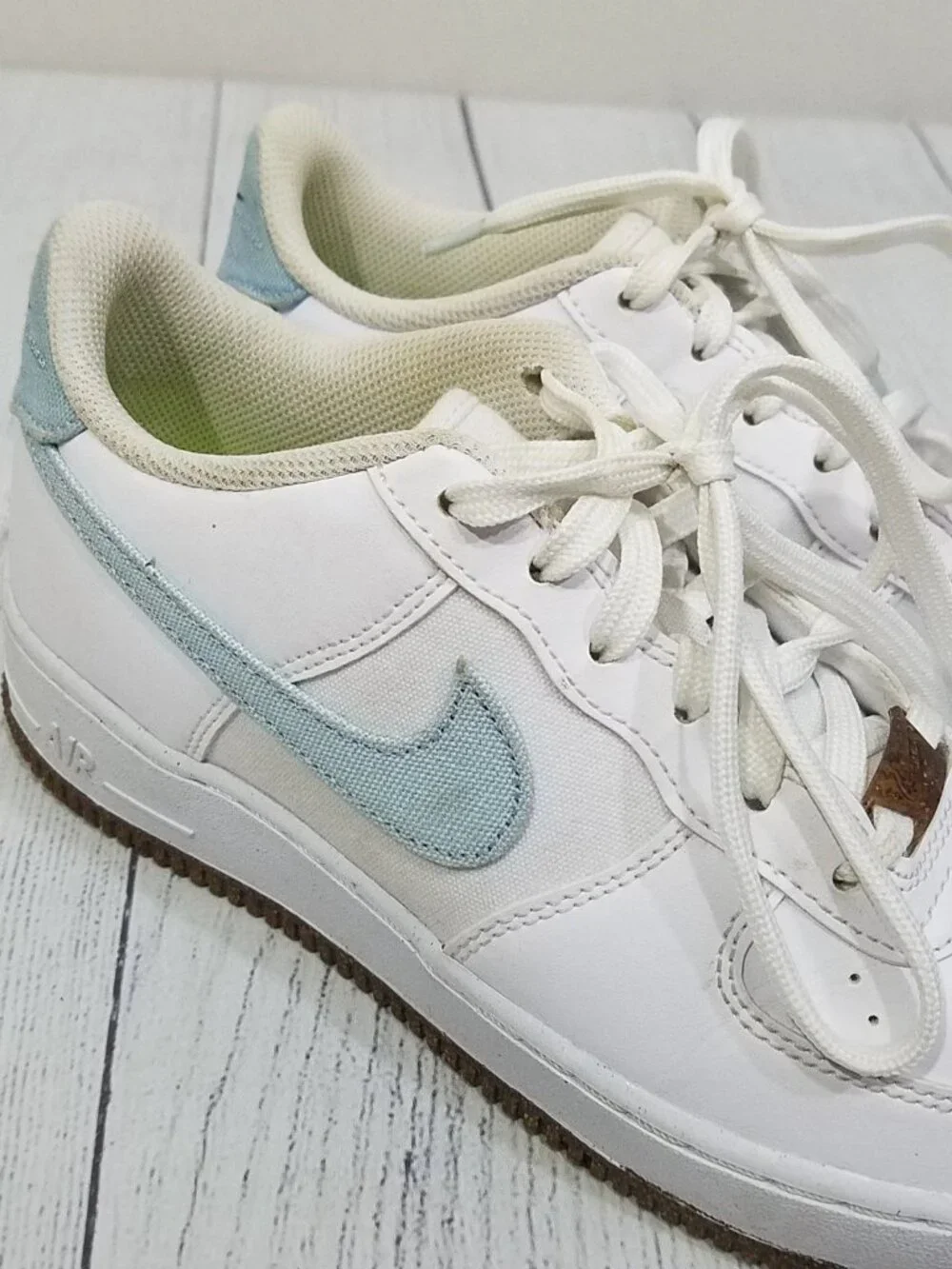 Nike Air Force 1 LV8 GS Size 6.5Y Indigo DA3093-100